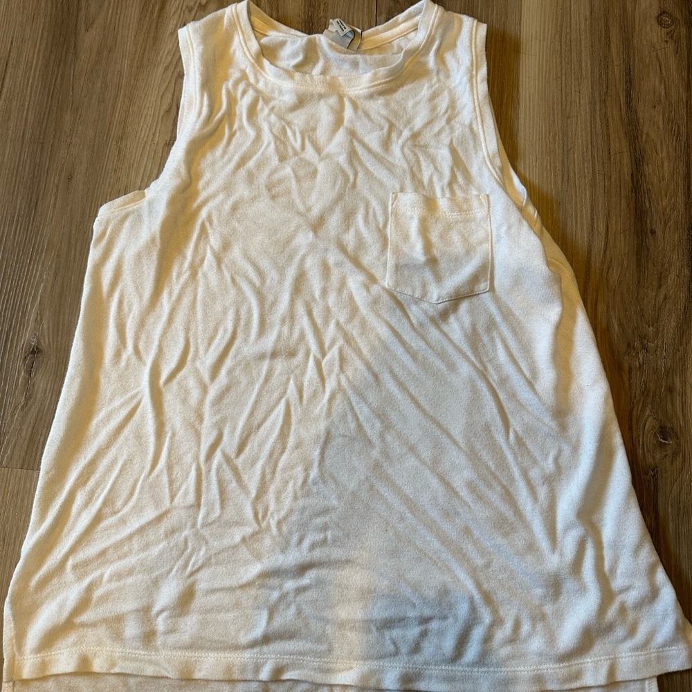White Sleeveless Women's Top